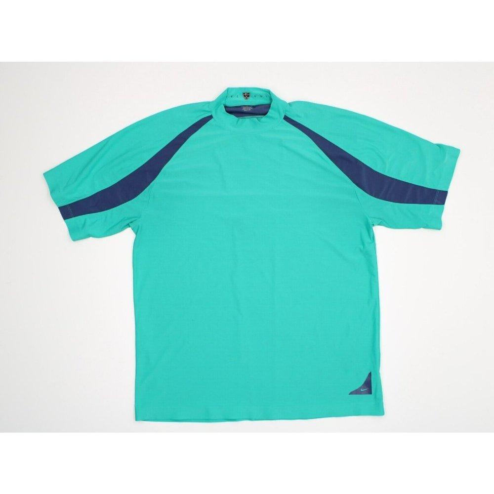 Nike Golf Dri Fit Mens Size Large L Multi Color Short Sleeve Shirt